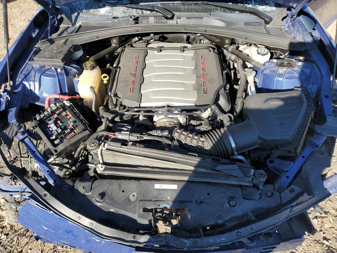 2019 Chevrolet Camaro VIN 1G1FH1R74K0126284 Copart auction photo, all over damage thumbnail 12