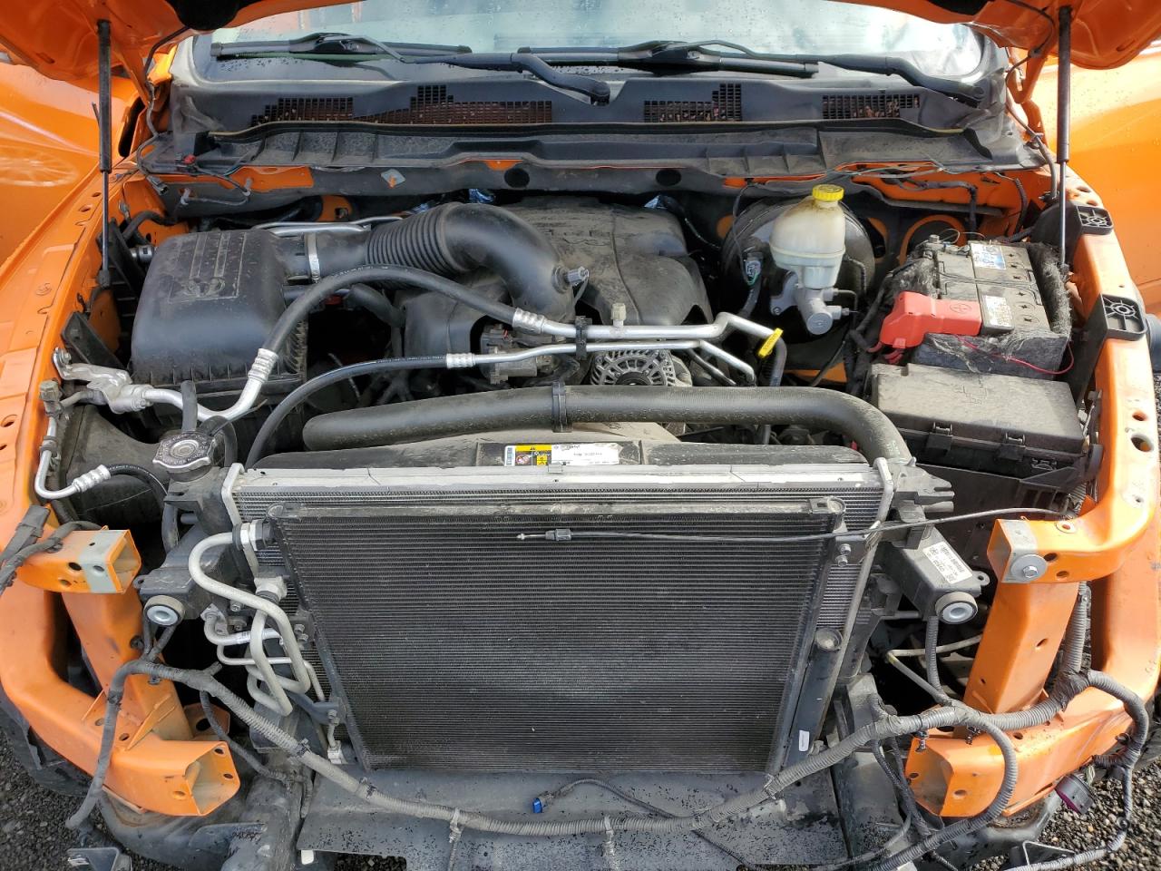 2015 RAM 1500 VIN 1C6RR7MT1FS701967 Copart auction photo, front end / side damage thumbnail 11