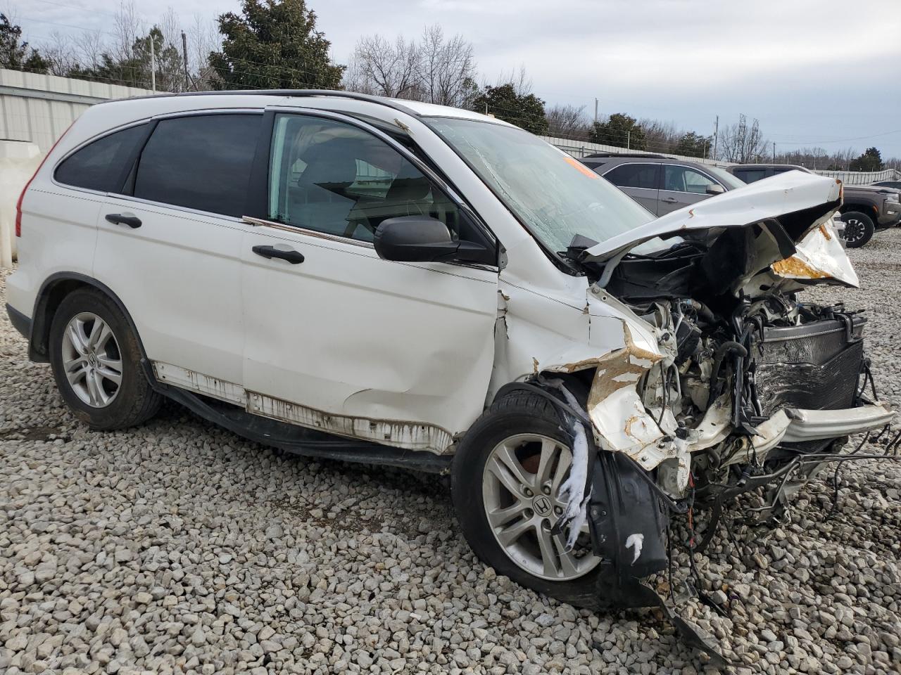 2010 Honda CR-V VIN 5J6RE3H57AL007175 Copart auction photo, front end / all over damage thumbnail 4