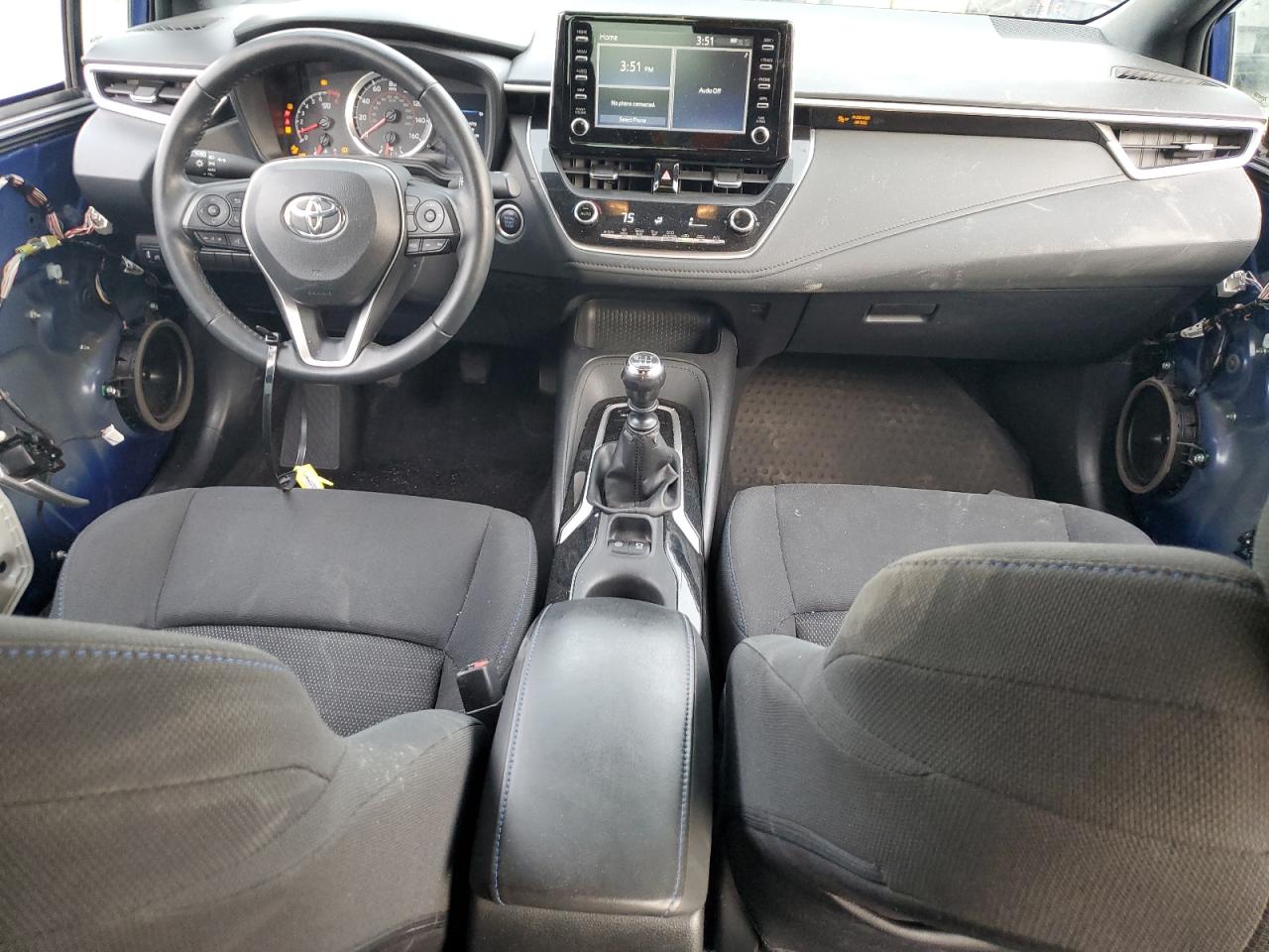 2020 Toyota Corolla VIN 5YFM4RCEXLP029534 Copart auction photo, all over damage thumbnail 8
