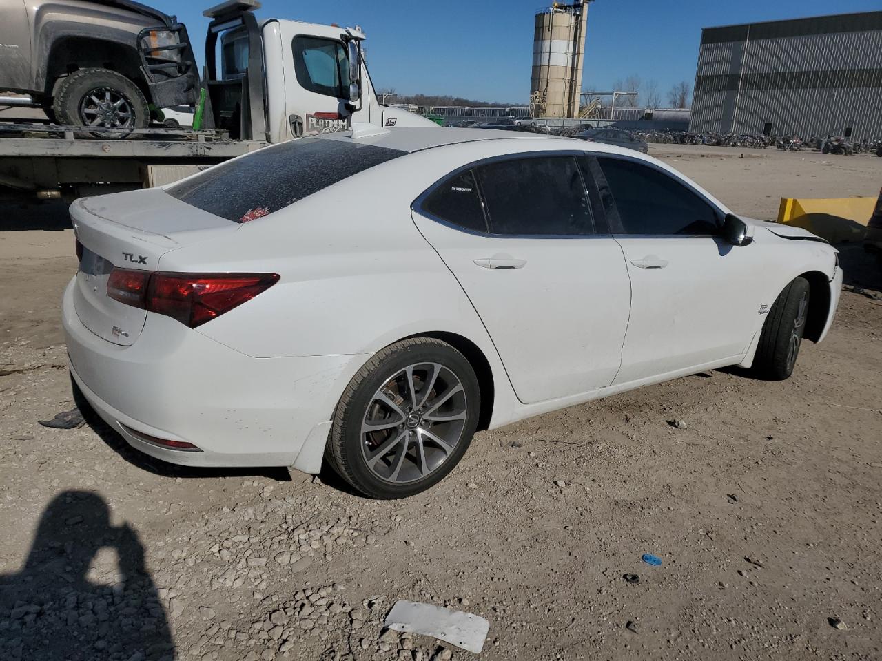 2015 Acura TLX VIN 19UUB3F59FA008425 Copart auction photo, front end damage thumbnail 3