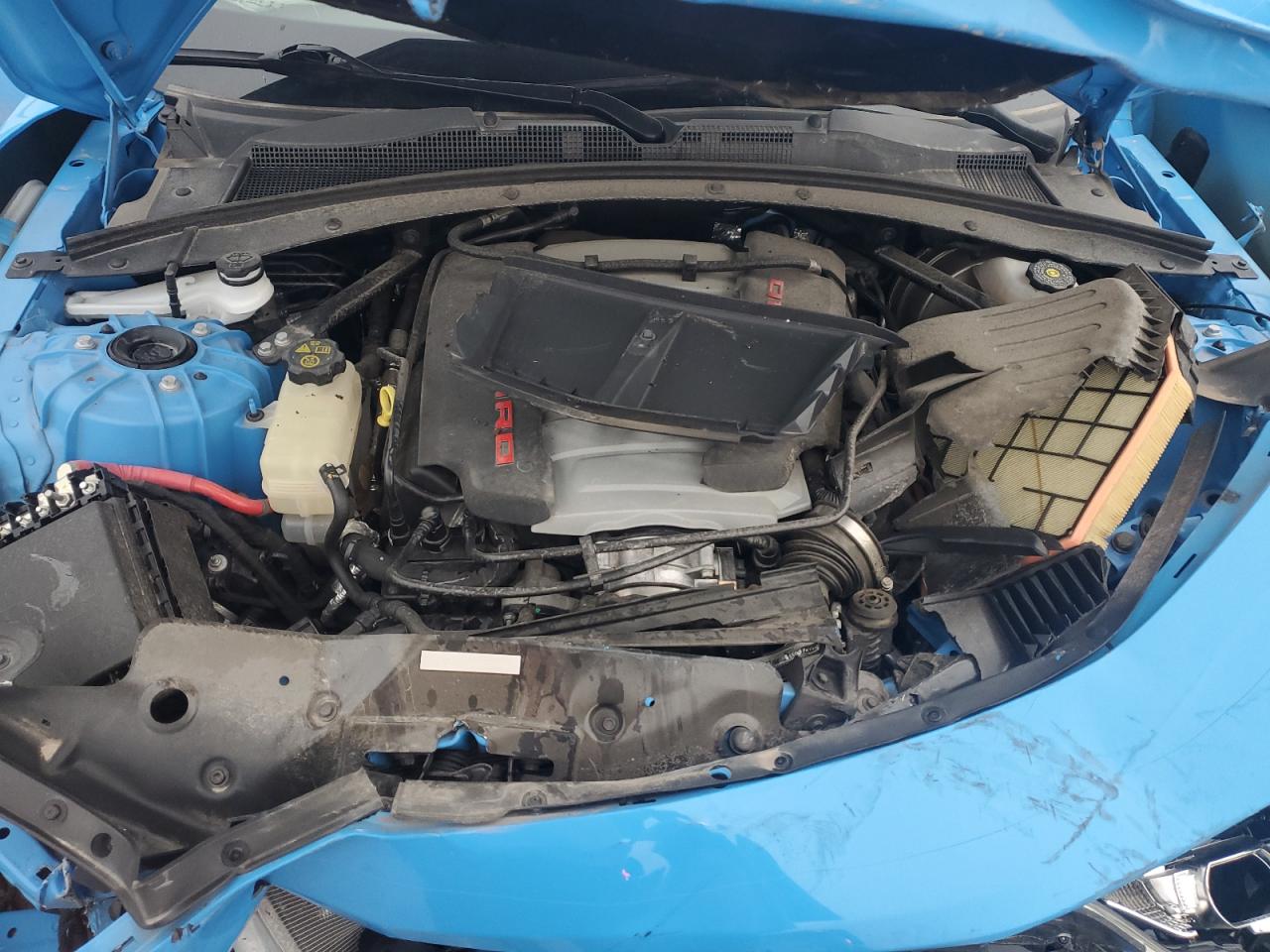 2022 Chevrolet Camaro VIN 1G1FE1R77N0105779 Copart auction photo, vandalism damage thumbnail 11