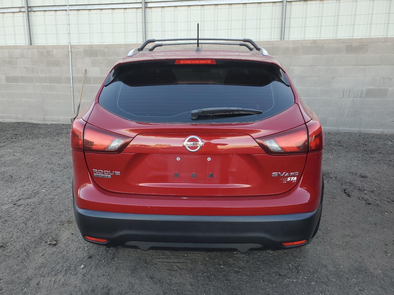 2018 Nissan Rogue VIN JN1BJ1CR7JW254005 Copart auction photo, front end / side damage thumbnail 6