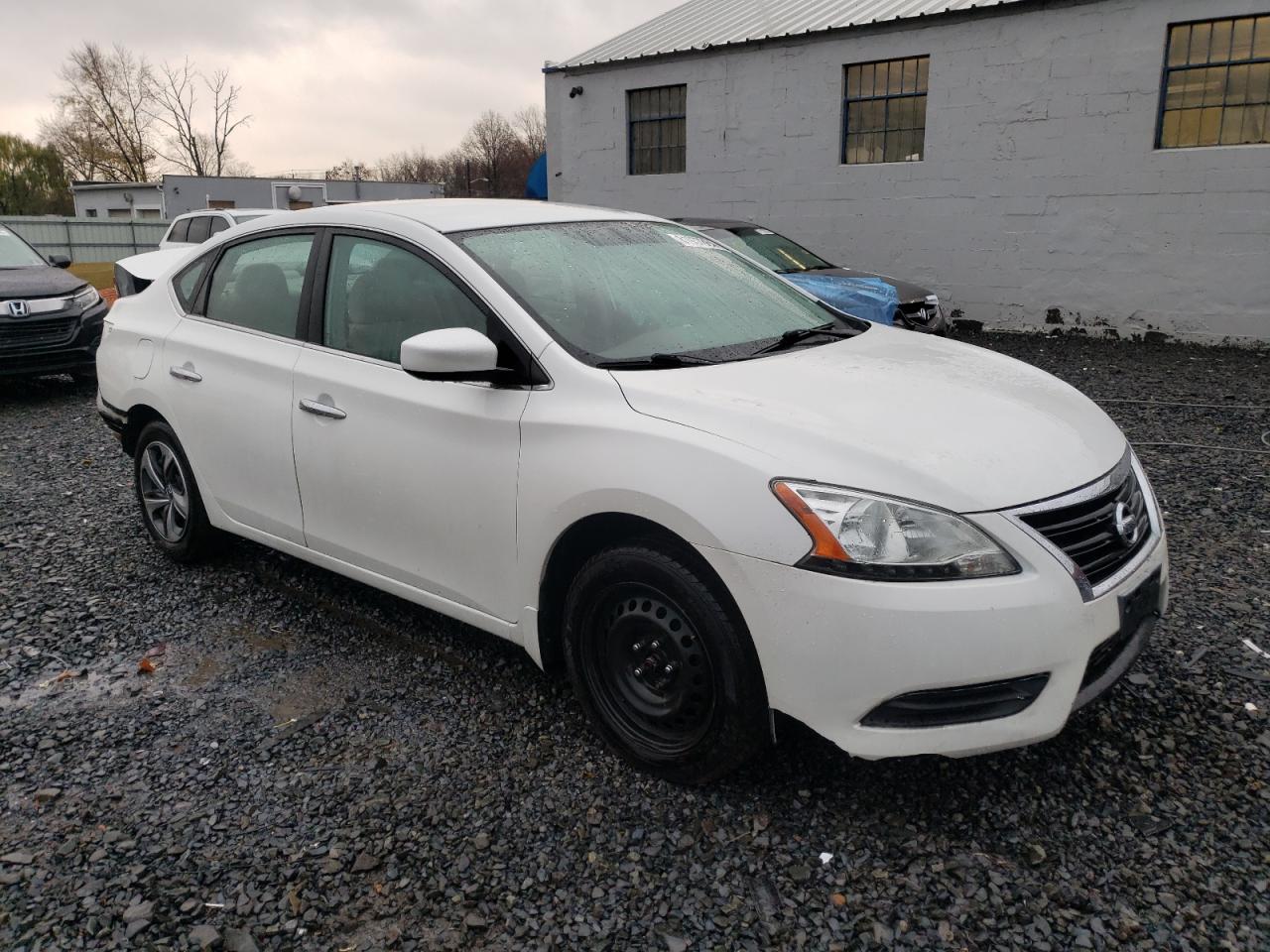 2013 Nissan Sentra VIN 3N1AB7AP3DL626835 Copart auction photo, rear end damage thumbnail 4