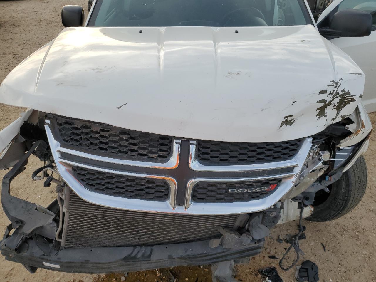 2015 Dodge Journey VIN 3C4PDCABXFT670056 Copart auction photo, front end / minor dent/scratches damage thumbnail 11