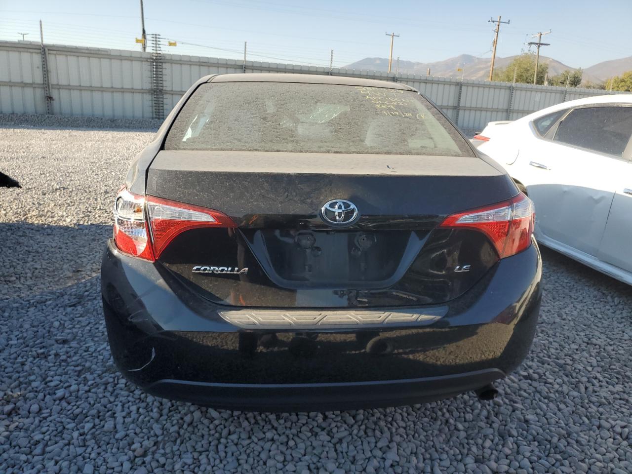 2016 Toyota Corolla VIN 2T1BURHE8GC588439 Copart auction photo, front end / rear end damage thumbnail 6