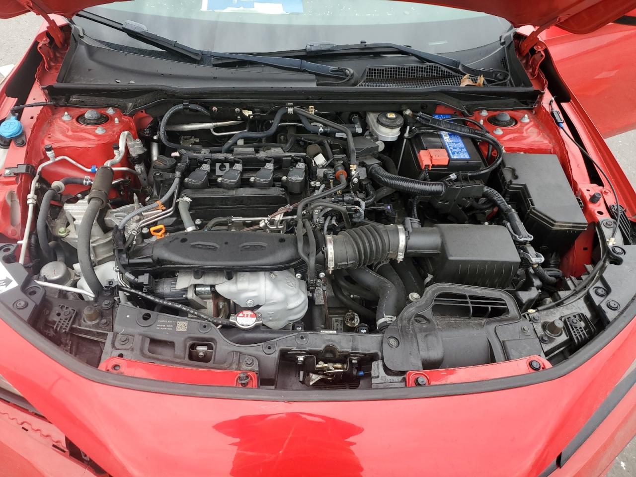 2022 Honda Civic VIN 19XFL1H78NE001839 Copart auction photo, rear end damage thumbnail 11