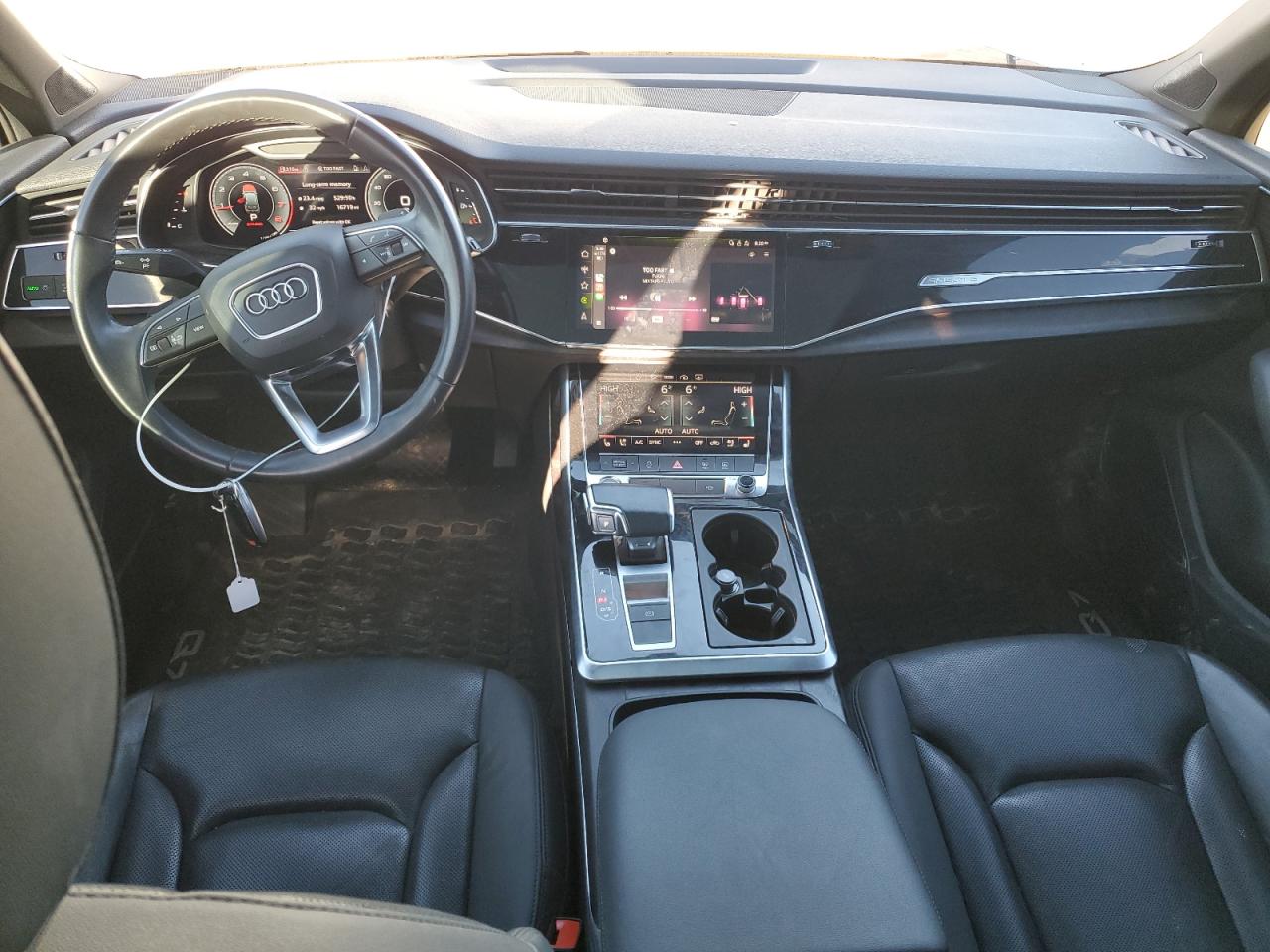 2021 Audi Q7 VIN WA1LJAF79MD027422 Copart auction photo, side damage thumbnail 8