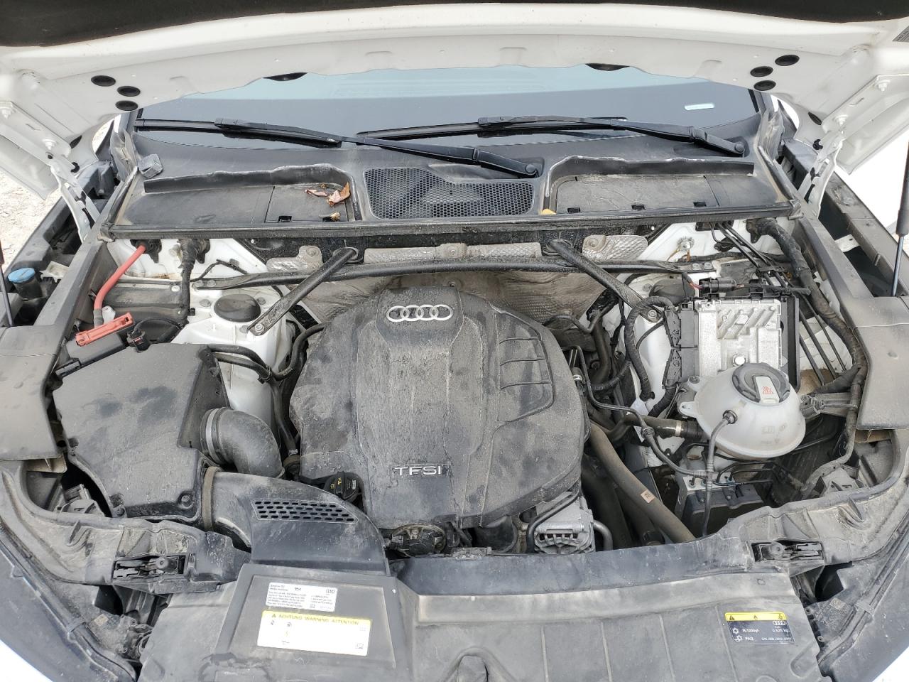 2018 Audi Q5 VIN WA1BNAFY1J2083144 Copart auction photo, front end damage thumbnail 12