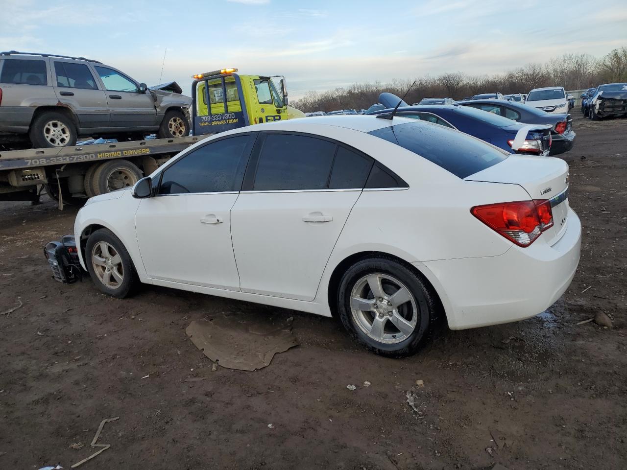 2014 Chevrolet Cruze VIN 1G1PC5SB1E7310375 Copart auction photo, front end damage thumbnail 2