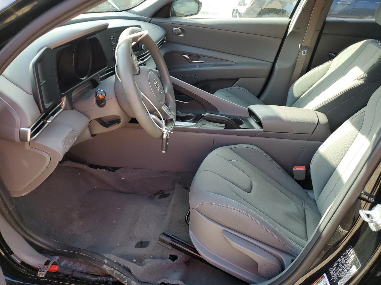 2021 Hyundai Elantra VIN KMHLM4AG5MU158042 Copart auction photo, front end / all over damage thumbnail 7