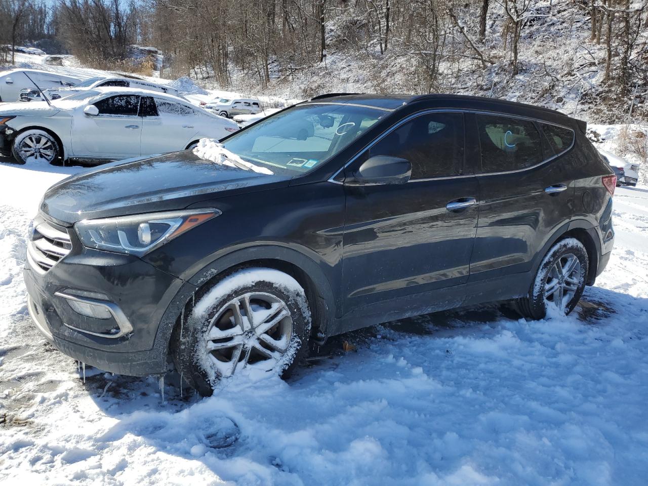 2017 Hyundai Santa Fe VIN 5XYZUDLB7HG445390