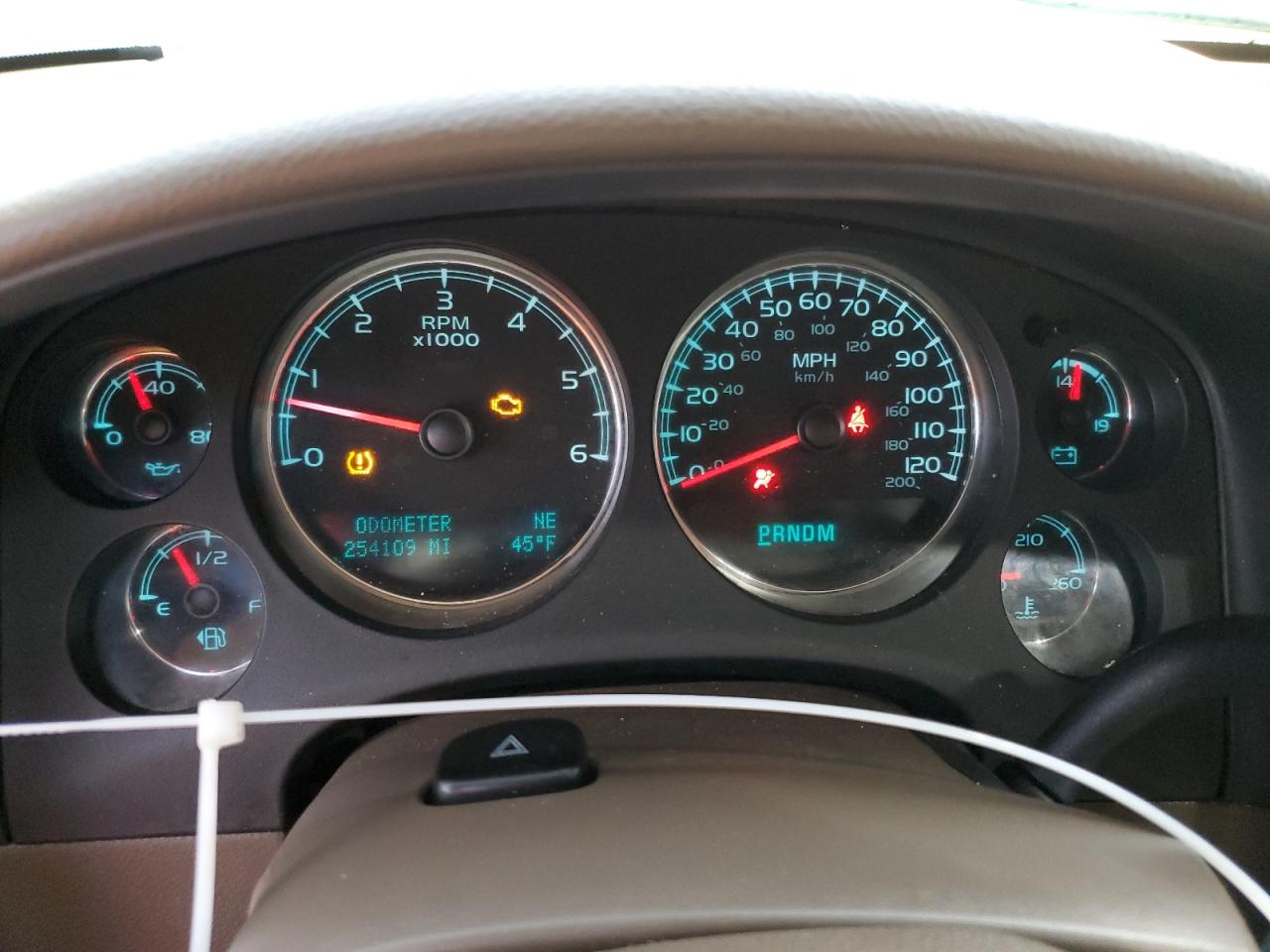 2013 Chevrolet Tahoe VIN 1GNSKBE09DR318036 Copart auction photo, front end / rear end damage thumbnail 9