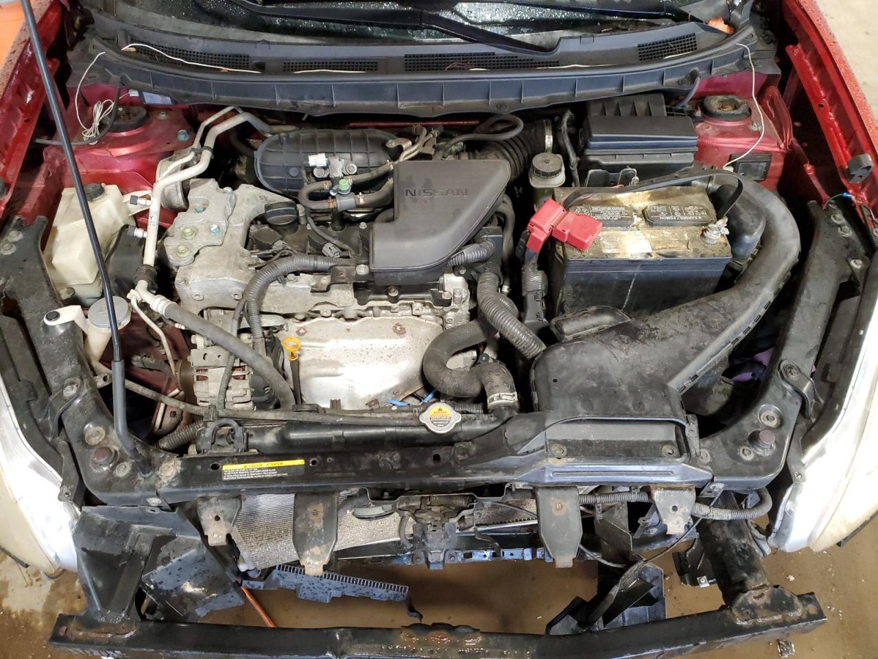 2013 Nissan Rogue VIN JN8AS5MV6DW610509 Copart auction photo, front end damage thumbnail 12