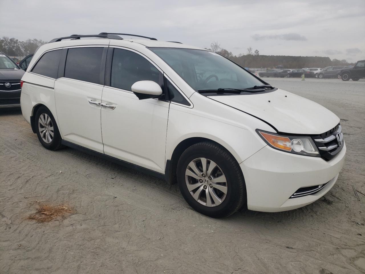 2016 Honda Odyssey VIN 5FNRL5H37GB126491 Copart auction photo, water/flood damage thumbnail 4