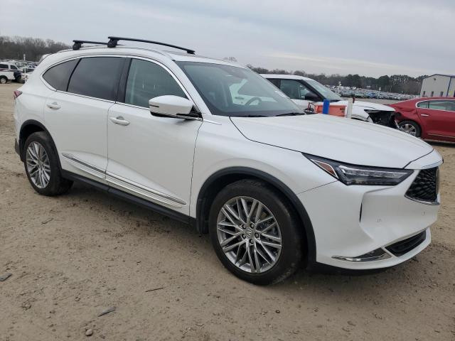 2022 Acura MDX VIN 5J8YE1H84NL041369 Copart auction photo, rear end / side damage thumbnail 4