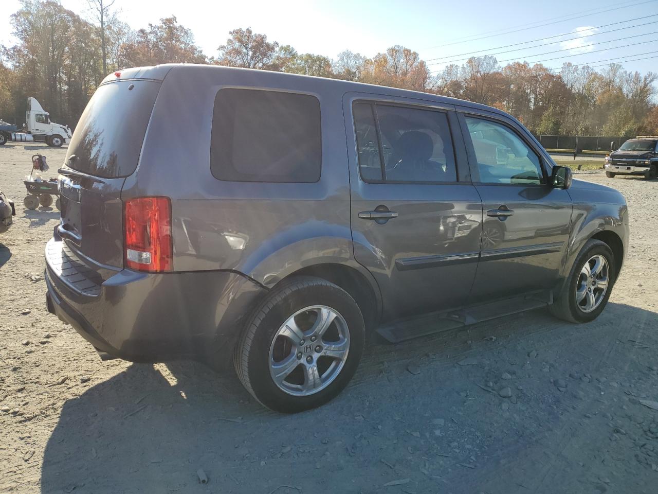 2014 Honda Pilot VIN 5FNYF3H50EB008420 Copart auction photo, rear end damage thumbnail 3