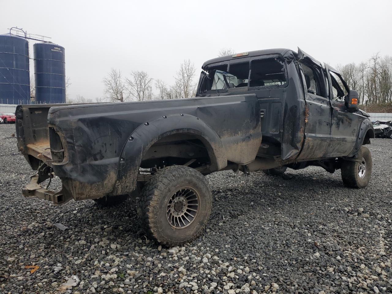 2012 Ford F350 VIN 1FT8W3BT7CEB95645 Copart auction photo, all over damage thumbnail 3