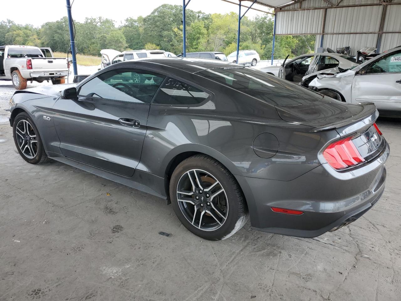 2018 Ford Mustang VIN 1FA6P8CF8J5164935 Copart auction photo, front end / minor dent/scratches damage thumbnail 2
