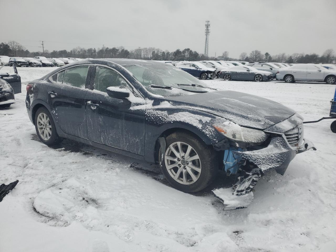 2016 Mazda 6 VIN JM1GJ1U52G1467075 Copart auction photo, front end / minor dent/scratches damage thumbnail 4