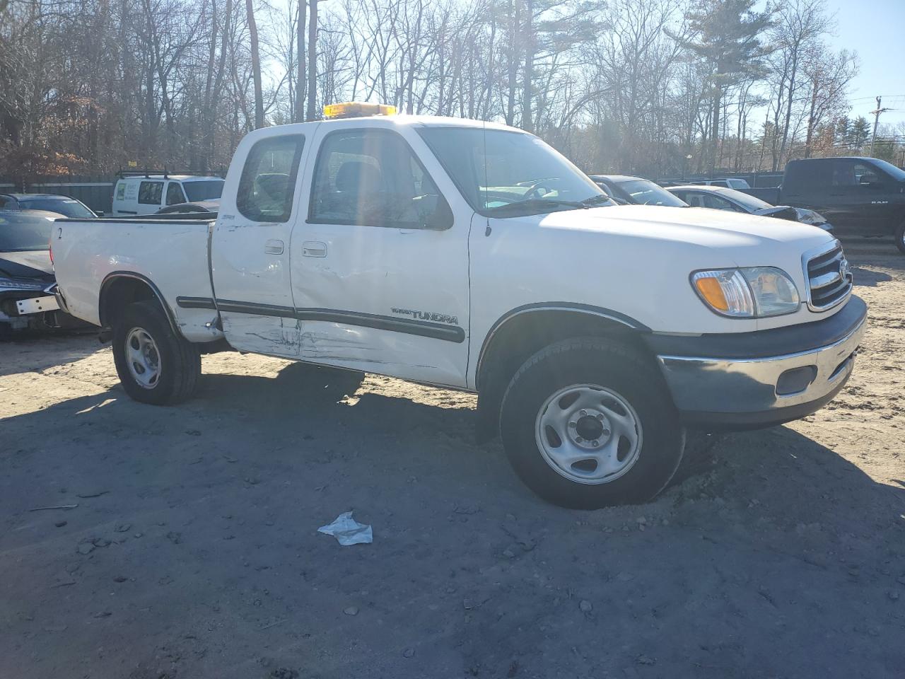 2001 Toyota Tundra VIN 5TBBT44121S174864 Copart auction photo, side / minor dent/scratches damage thumbnail 4