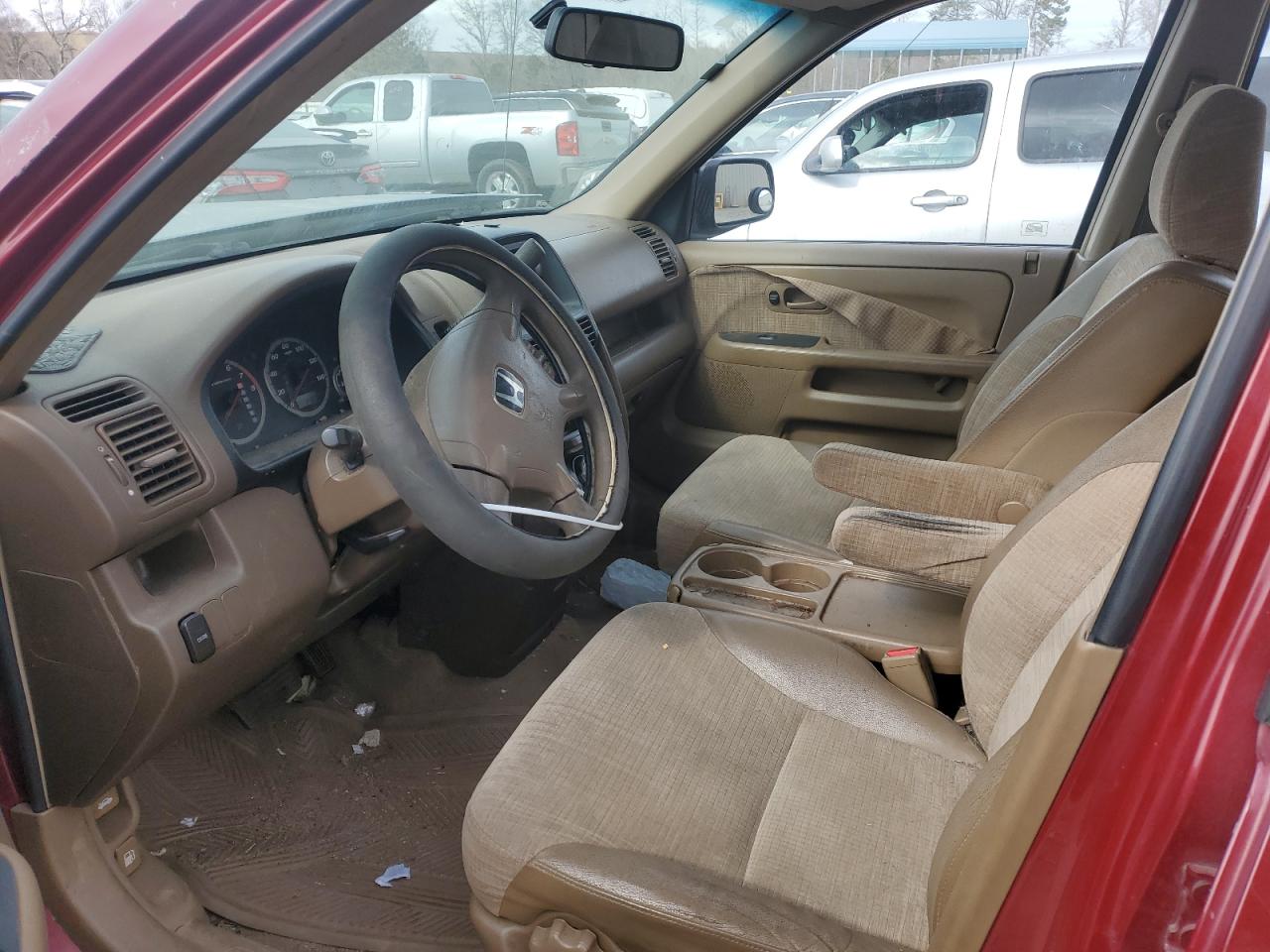 2004 Honda CR-V VIN JHLRD68444C021771 Copart auction photo, front end damage thumbnail 7