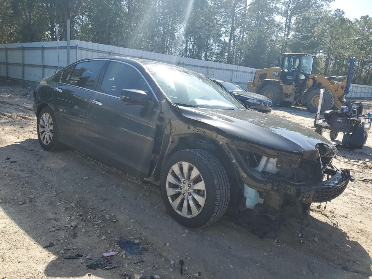 2014 Honda Accord VIN 1HGCR2F81EA296094 Copart auction photo, front end / rear end damage thumbnail 4