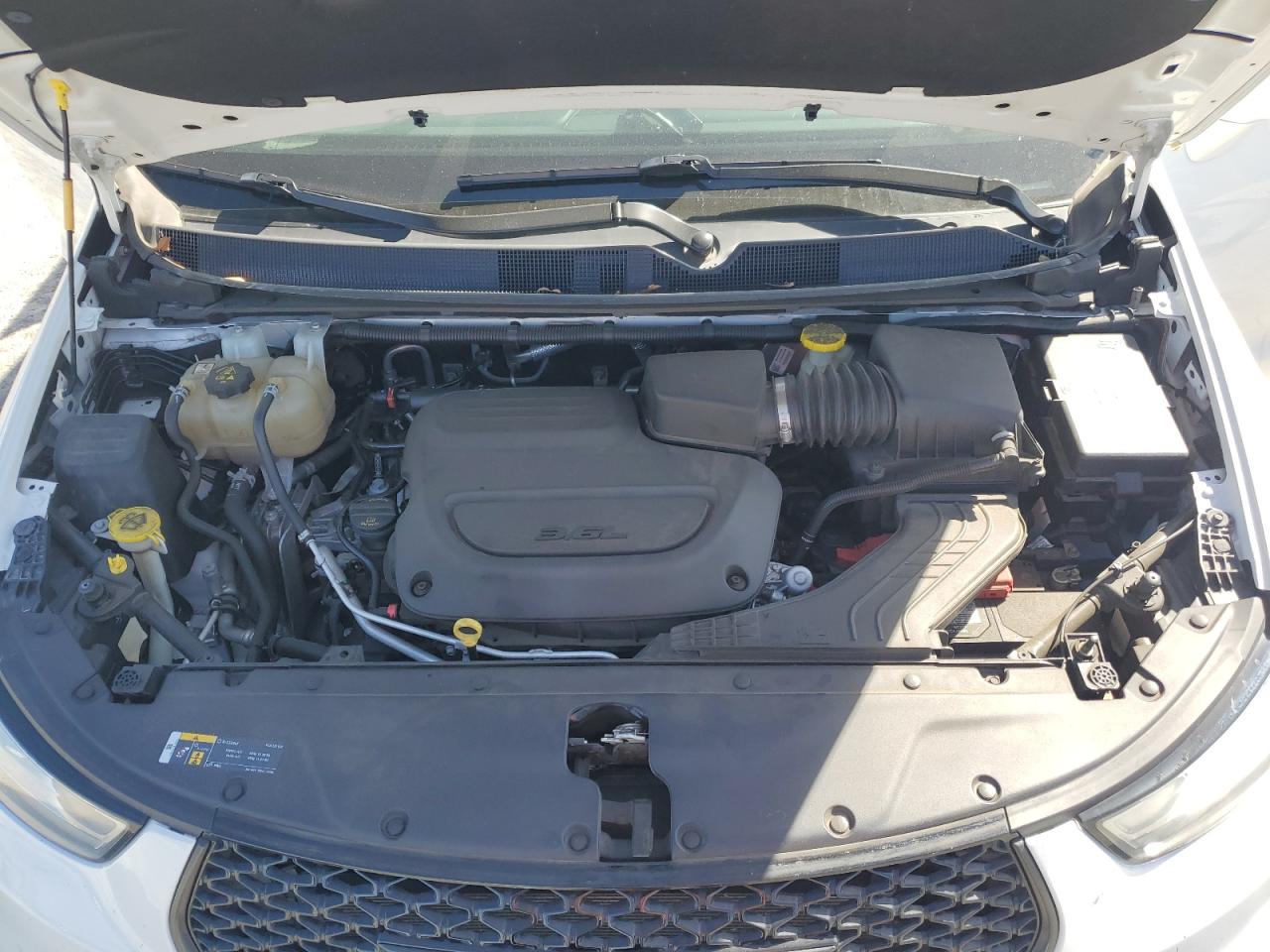 2021 Chrysler Pacifica VIN 2C4RC1BG5MR534895 Copart auction photo, front end damage thumbnail 12