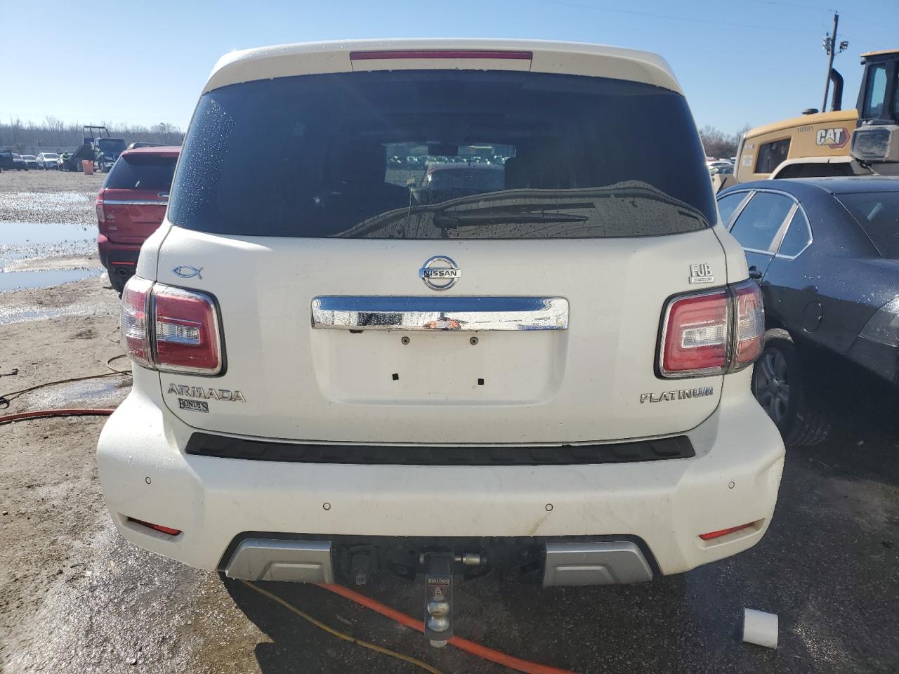 2018 Nissan Armada VIN JN8AY2NE1J9731535 Copart auction photo, front end damage thumbnail 6