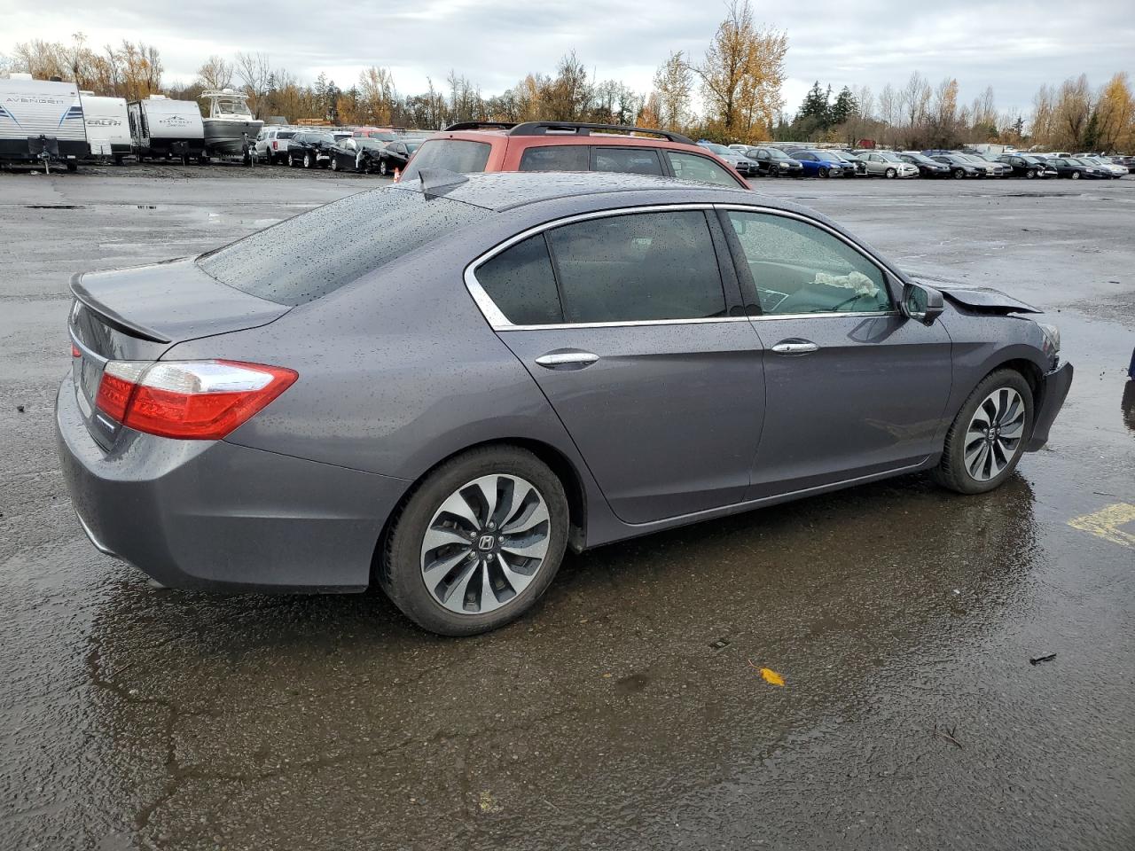 2014 Honda Accord VIN 1HGCR6F57EA008883 Copart auction photo, front end damage thumbnail 3