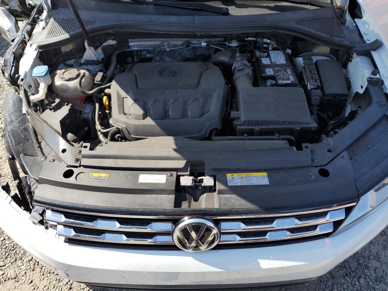 2021 Volkswagen Tiguan VIN 3VV3B7AX8MM074587 Copart auction photo, undercarriage damage thumbnail 12