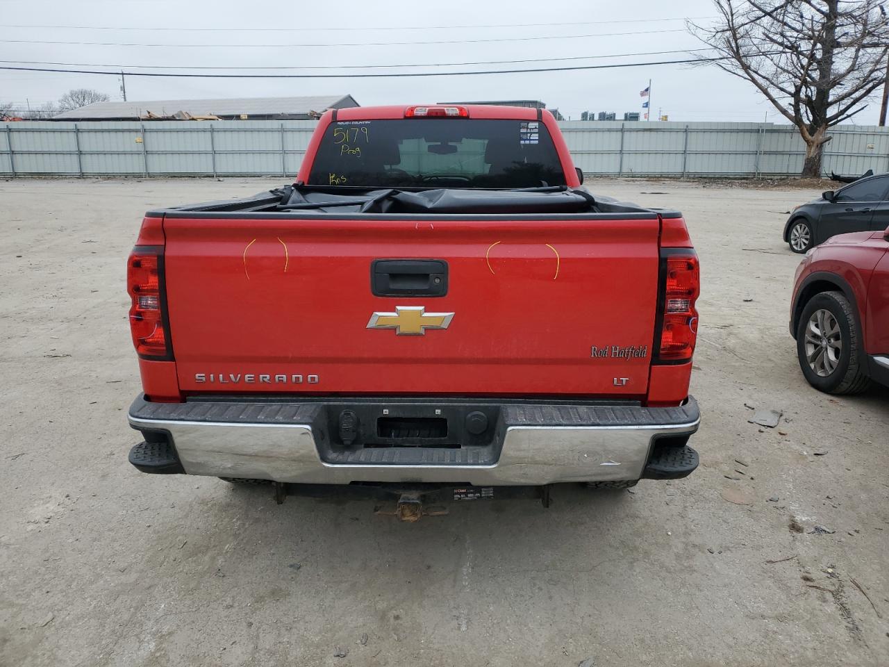 2018 Chevrolet Silverado VIN 1GCVKREC6JZ358241 Copart auction photo, all over damage thumbnail 6