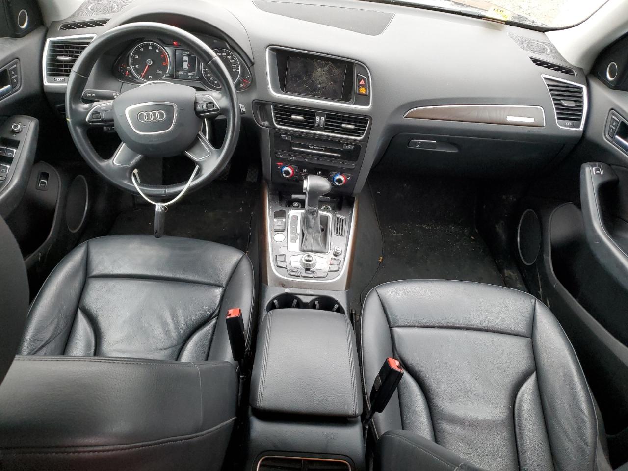 2017 Audi Q5 VIN WA1L2AFP0HA081339 Copart auction photo, vandalism damage thumbnail 8