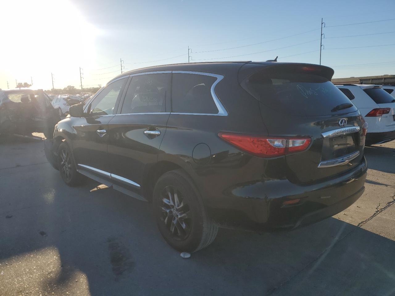 2013 Infiniti JX VIN 5N1AL0MN5DC327415 Copart auction photo, front end damage thumbnail 2