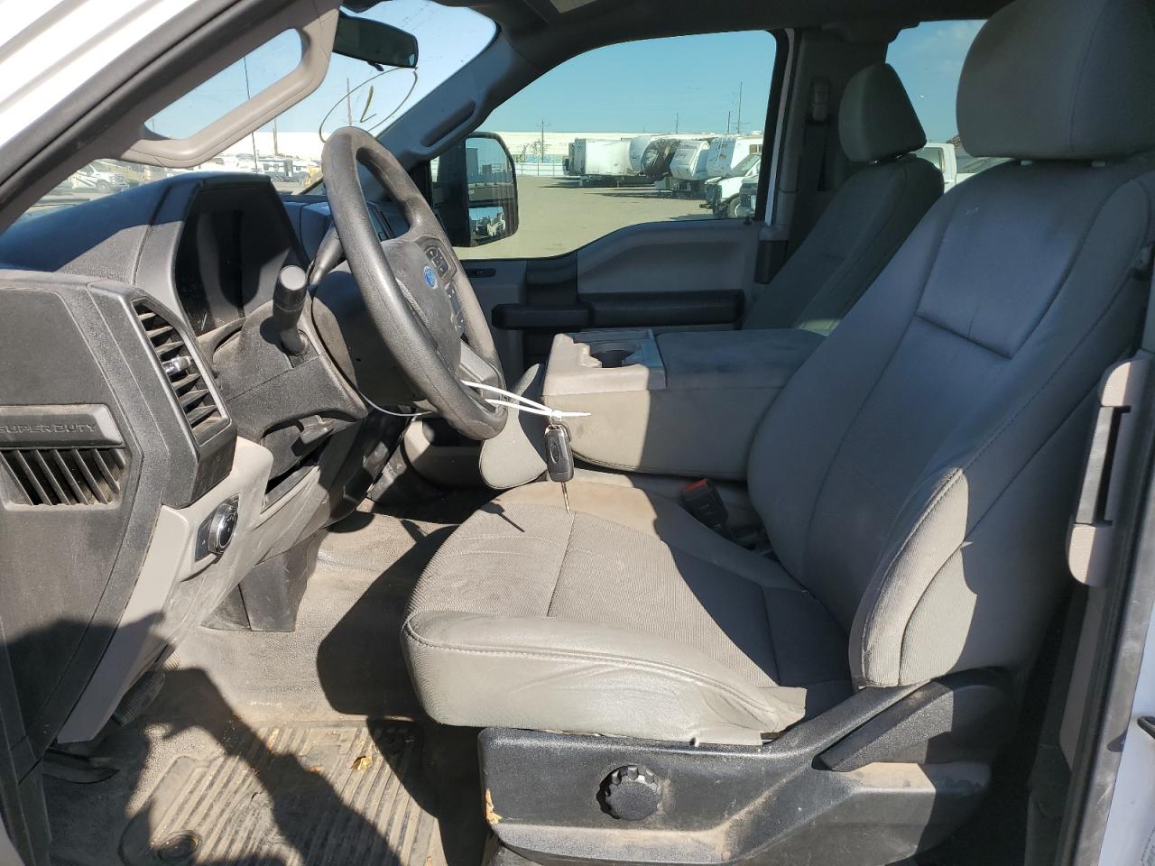 2021 Ford F250 VIN 1FD7X2A68MED61876 Copart auction photo, side damage thumbnail 7
