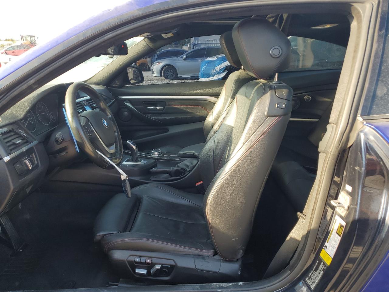 2017 BMW 4er VIN WBA4P1C50HK522523 Copart auction photo, front end / minor dent/scratches damage thumbnail 7