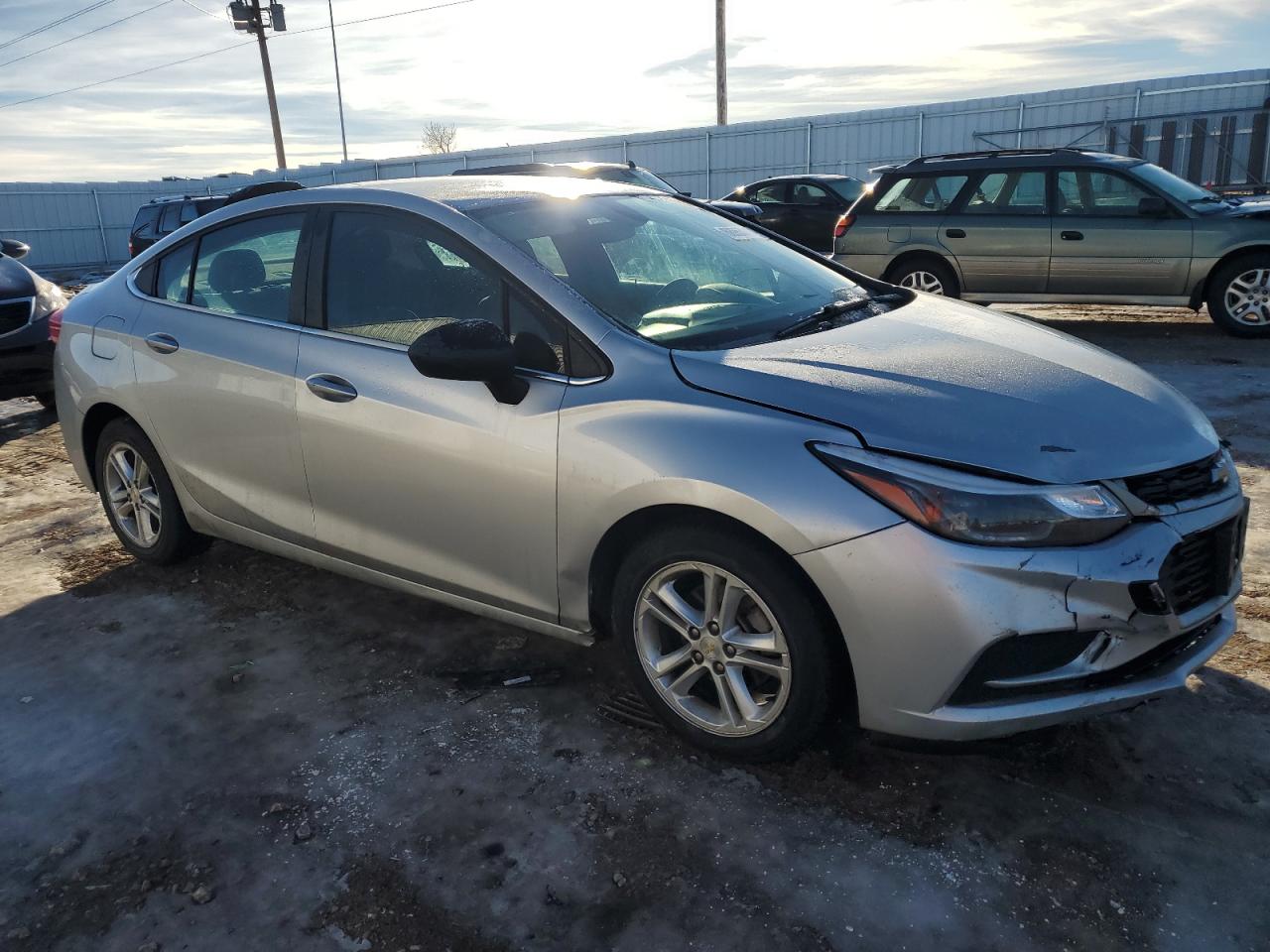 2017 Chevrolet Cruze VIN 1G1BE5SM3H7182358 Copart auction photo, front end damage thumbnail 4
