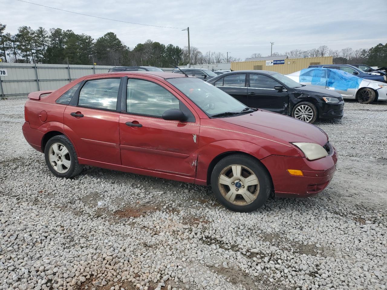 2005 Ford Focus VIN 1FAFP34N05W175307 Copart auction photo, all over damage thumbnail 4