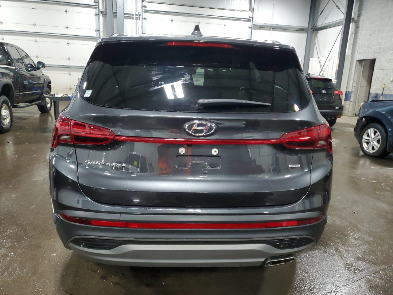 2022 Hyundai Santa Fe VIN 5NMS1DAJ9NH429164 Copart auction photo, front end damage thumbnail 6