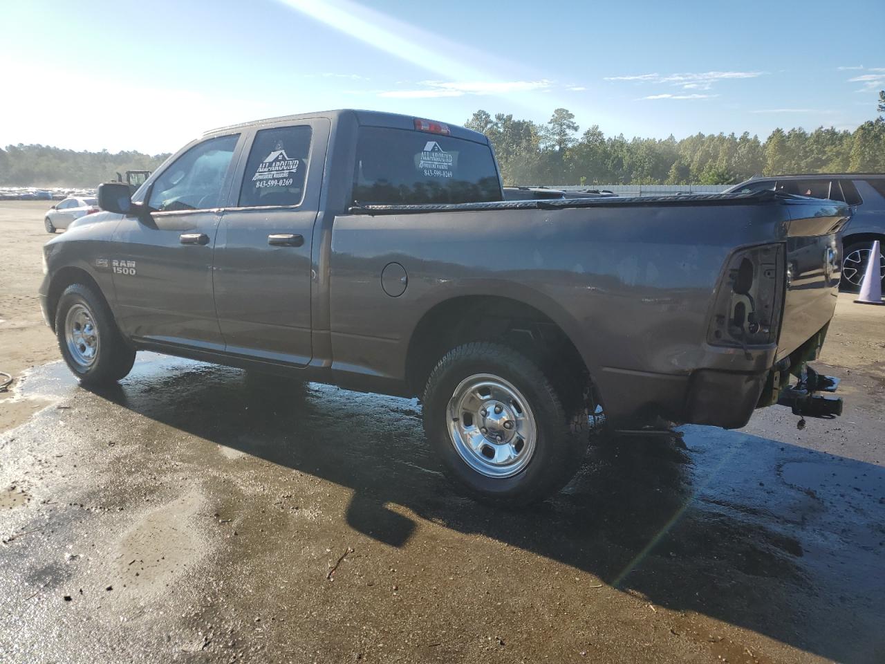 2014 RAM 1500 VIN 1C6RR6FT2ES448079 Copart auction photo, rear end damage thumbnail 2
