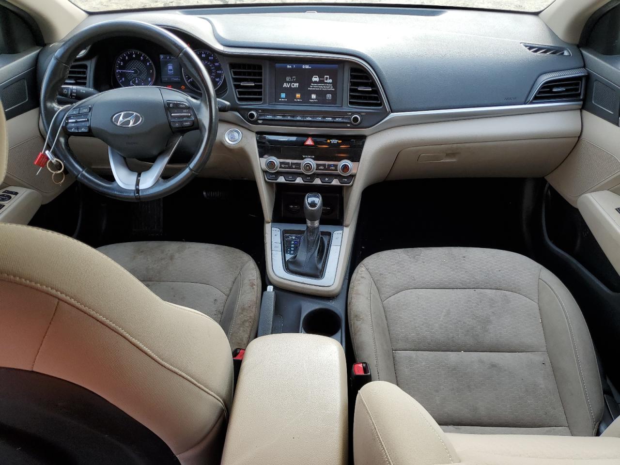 2020 Hyundai Elantra VIN KMHD84LF3LU976896 Copart auction photo, front end / minor dent/scratches damage thumbnail 8