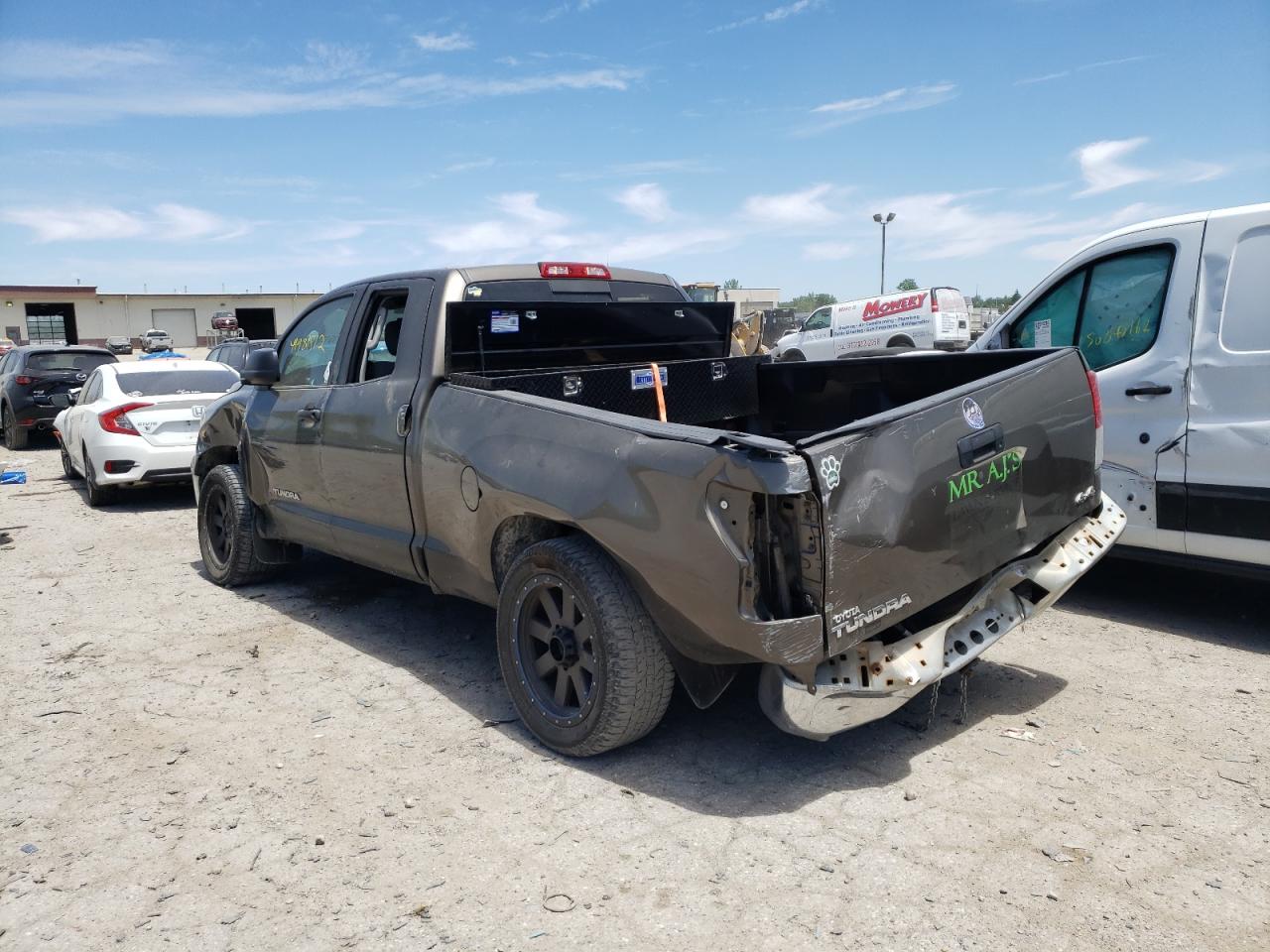 2012 Toyota Tundra VIN 5TFUM5F11CX038156 Copart auction photo, rear end / front end damage thumbnail 3