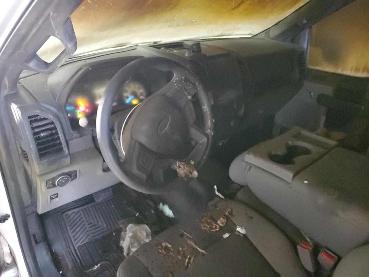 2017 Ford F-150 VIN 1FTEX1C8XHKE08966 Copart auction photo, burn / rear end damage thumbnail 8