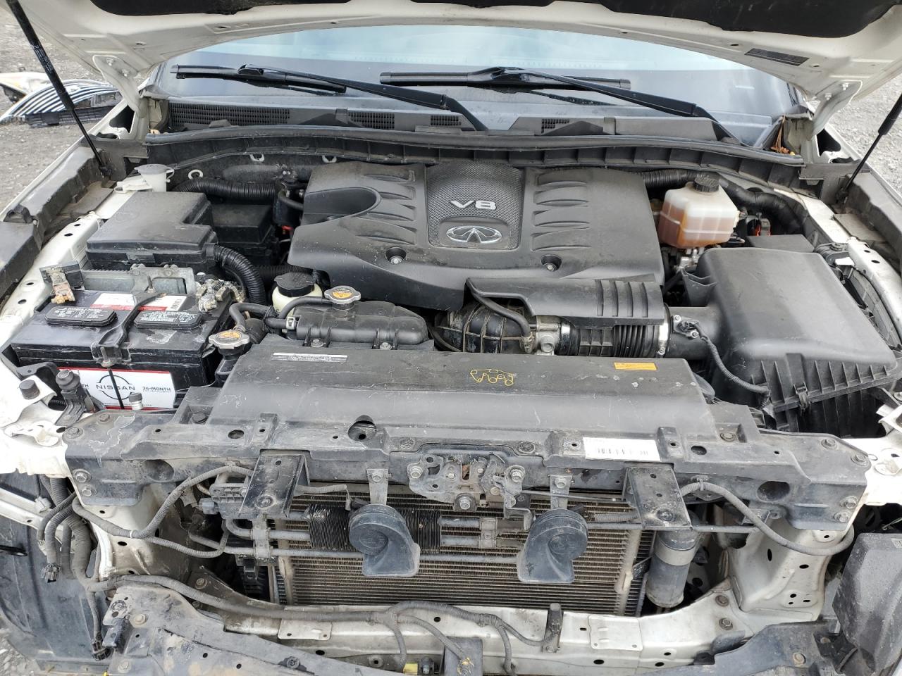 2011 Infiniti QX56 VIN JN8AZ2NE3B9006985 Copart auction photo, front end damage thumbnail 12