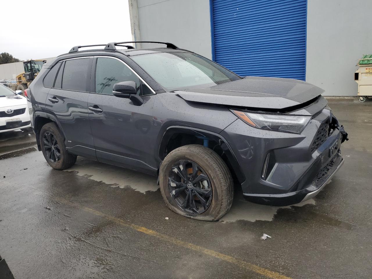 2024 Toyota RAV 4 VIN 2T3E6RFV0RW052197 Copart auction photo, front end / side damage thumbnail 4