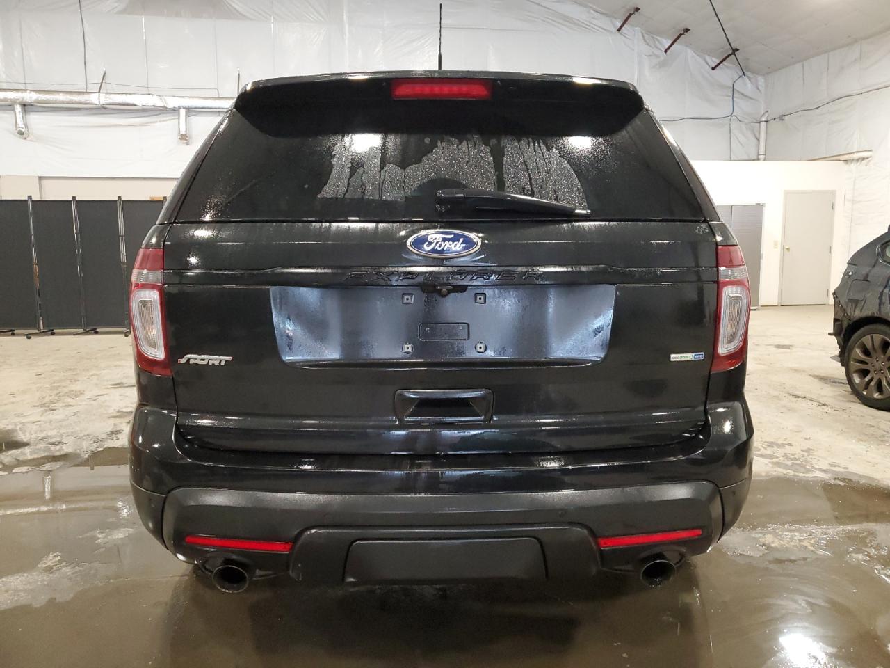 2013 Ford Explorer VIN 1FM5K8GT8DGC85375 Copart auction photo, side / front end damage thumbnail 6