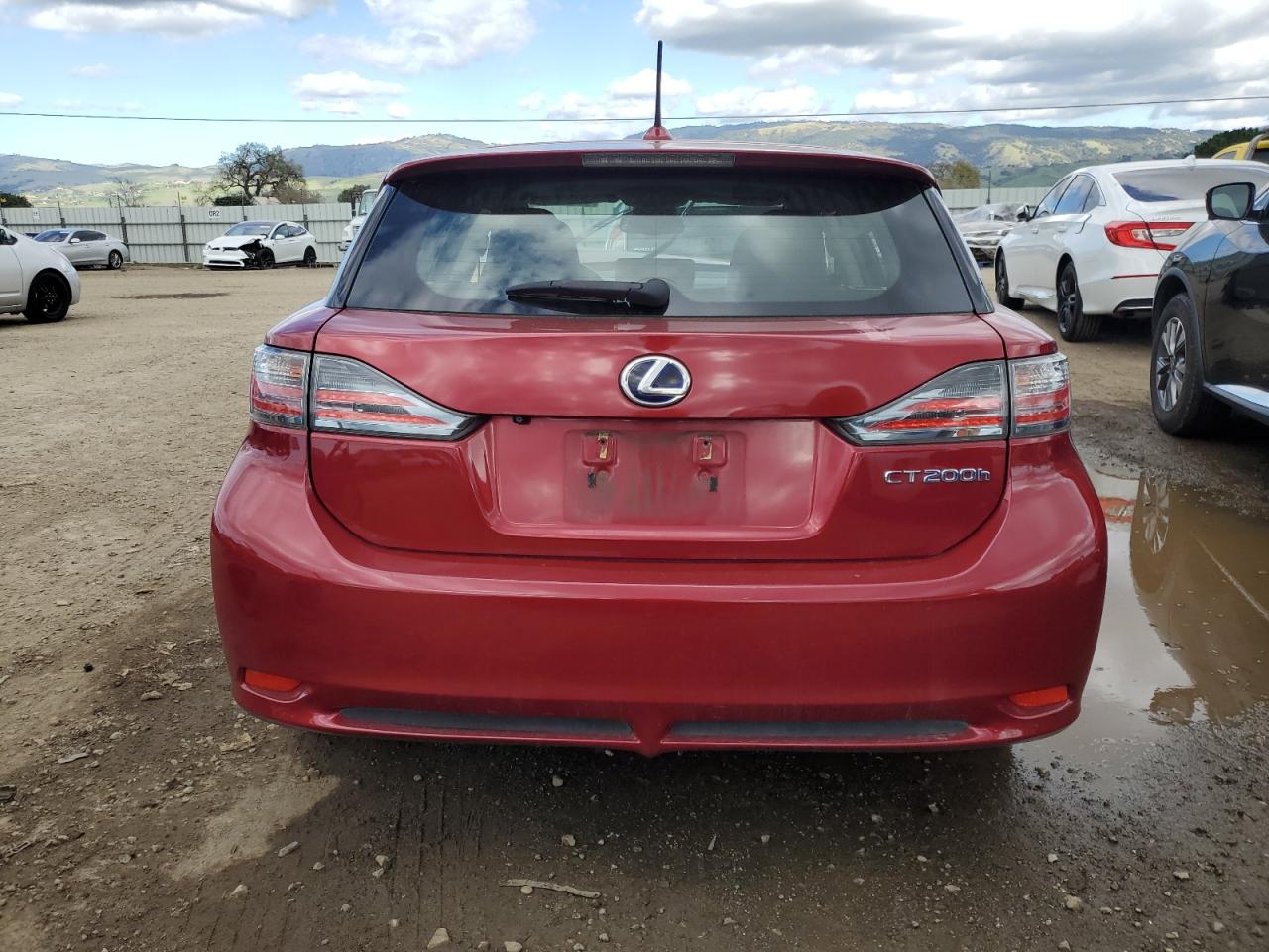 2011 Lexus CT VIN JTHKD5BHXB2039309 Copart auction photo, front end damage thumbnail 6