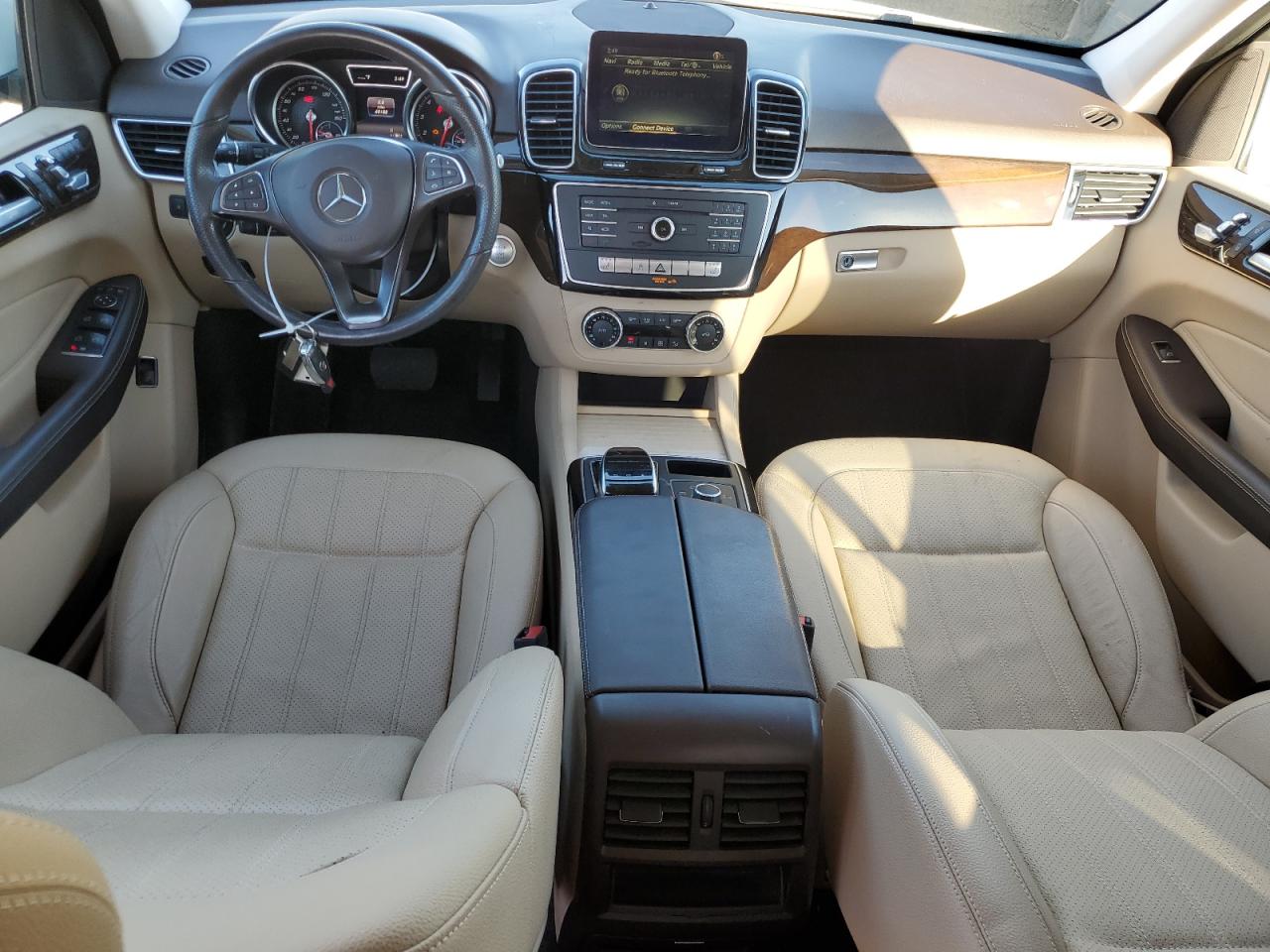 2016 Mercedes-Benz GLE VIN 4JGDA5JB7GA770580 Copart auction photo, front end / side damage thumbnail 8