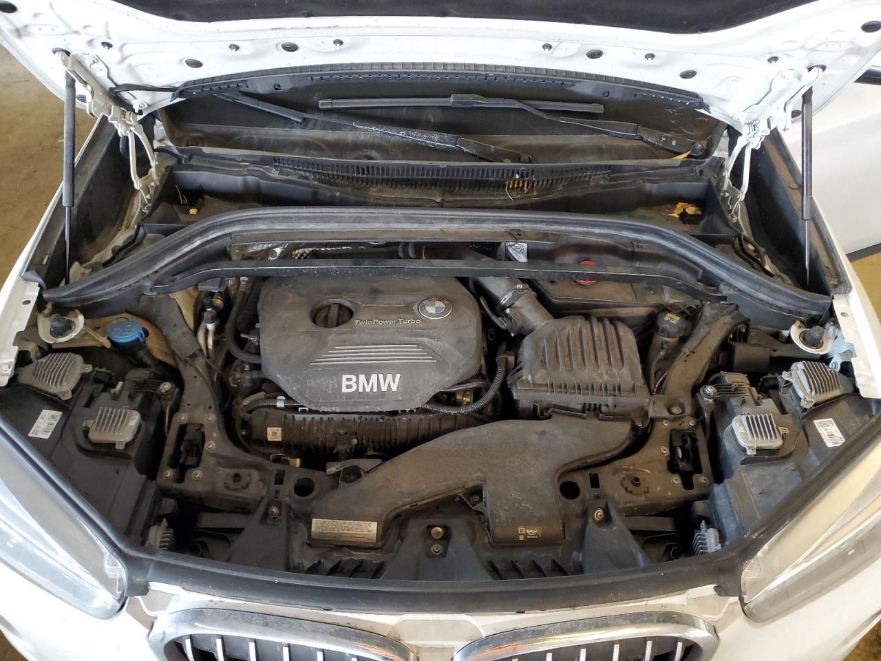 2016 BMW X1 VIN WBXHT3C35GP882692 Copart auction photo, rear end damage thumbnail 12