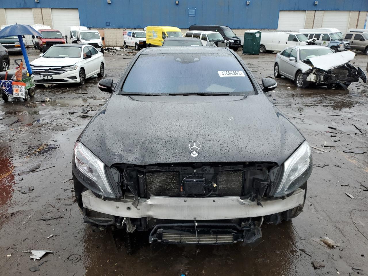 2014 Mercedes-Benz S-klasse VIN WDDUG8FB6EA022712 Copart auction photo, front end damage thumbnail 5